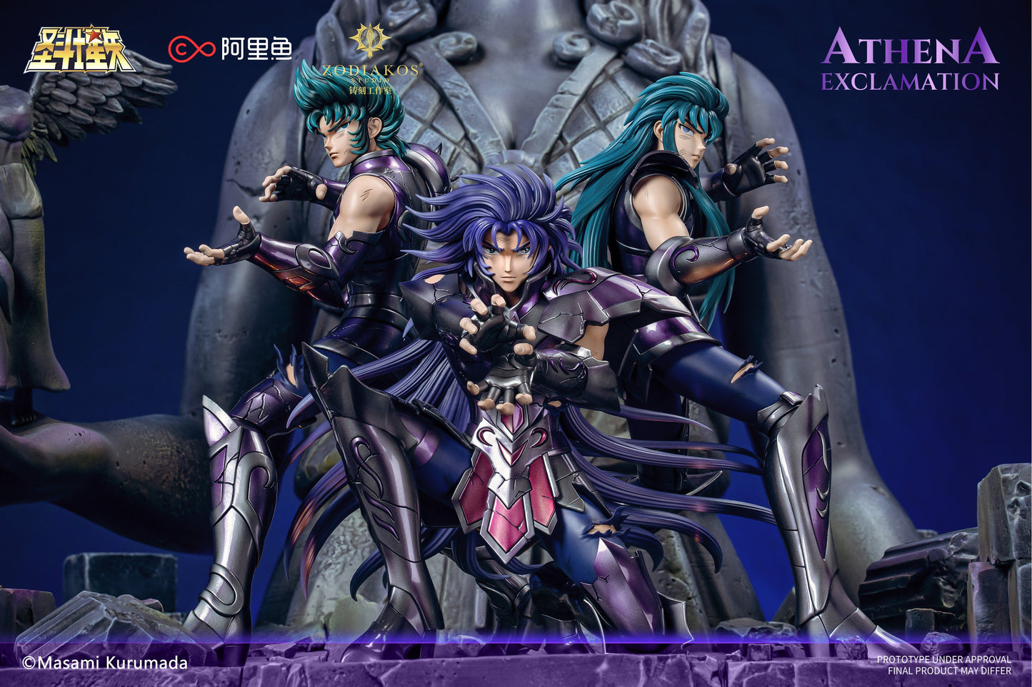 Estatuilla Saint Seiya | Zodiakos Studio | Tiendas de caballeros del zodiaco | Tico Ofertas