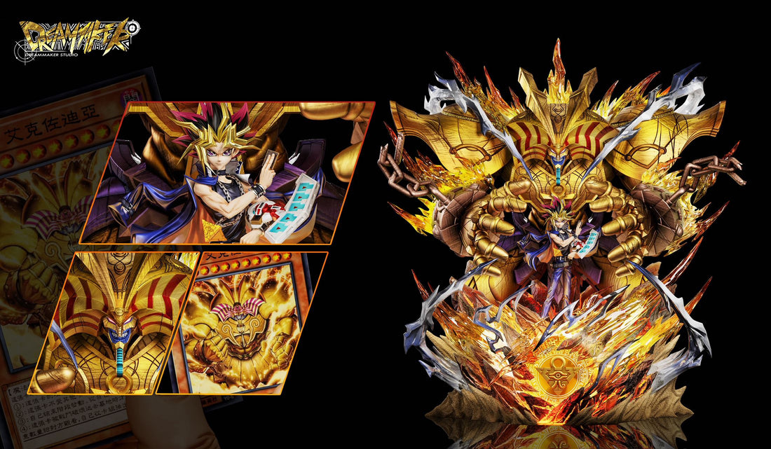 Estatuilla Yu-Gi-Oh! | Yugi Muto (Atem) x Exodia | Tienda Anime Costa Rica | Tico Ofertas
