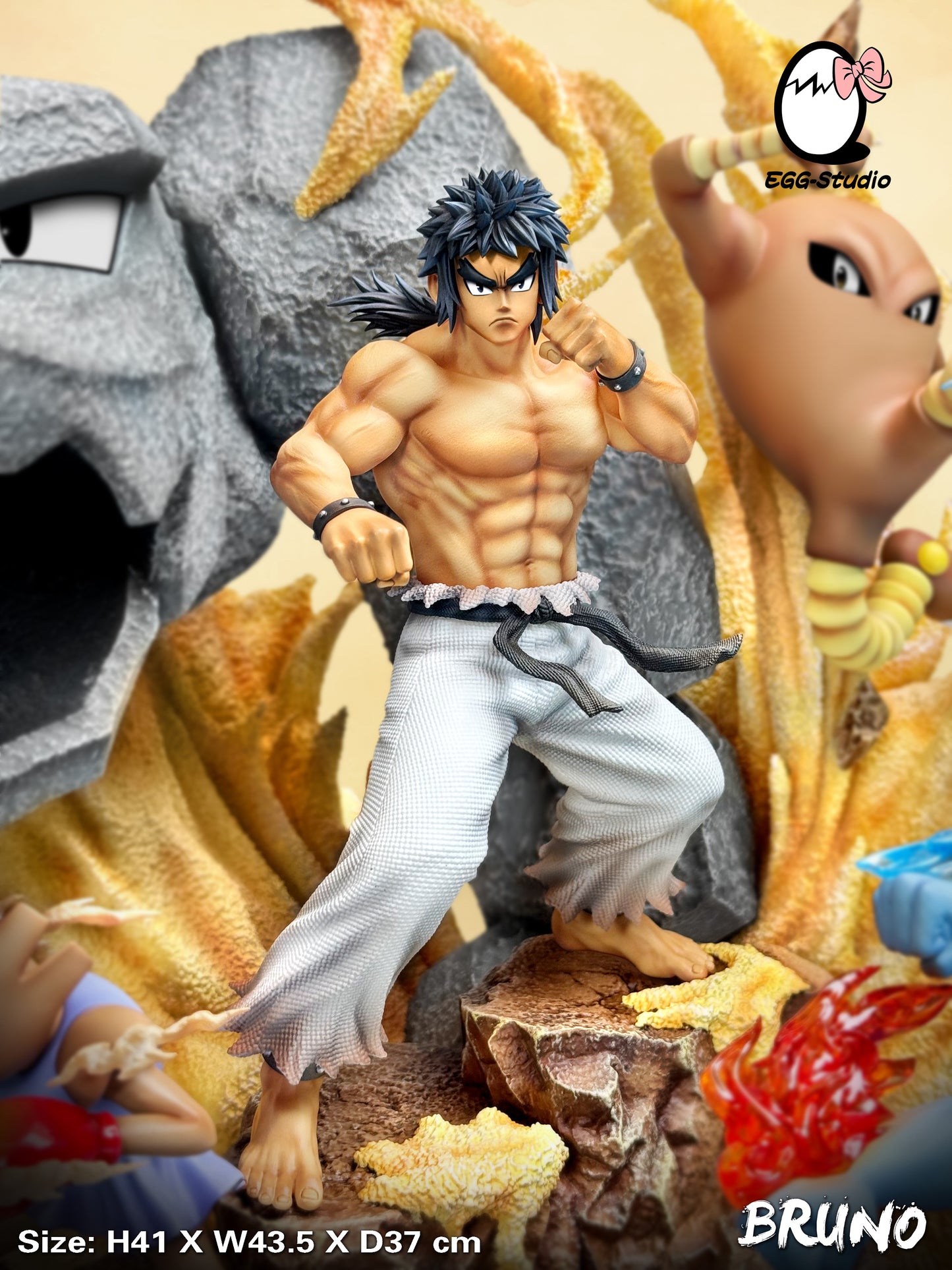 Estatuilla Pokémon | Bruno (Elite Four) | EGG Studio | Tienda Anime | Tico Ofertas EGG Studio