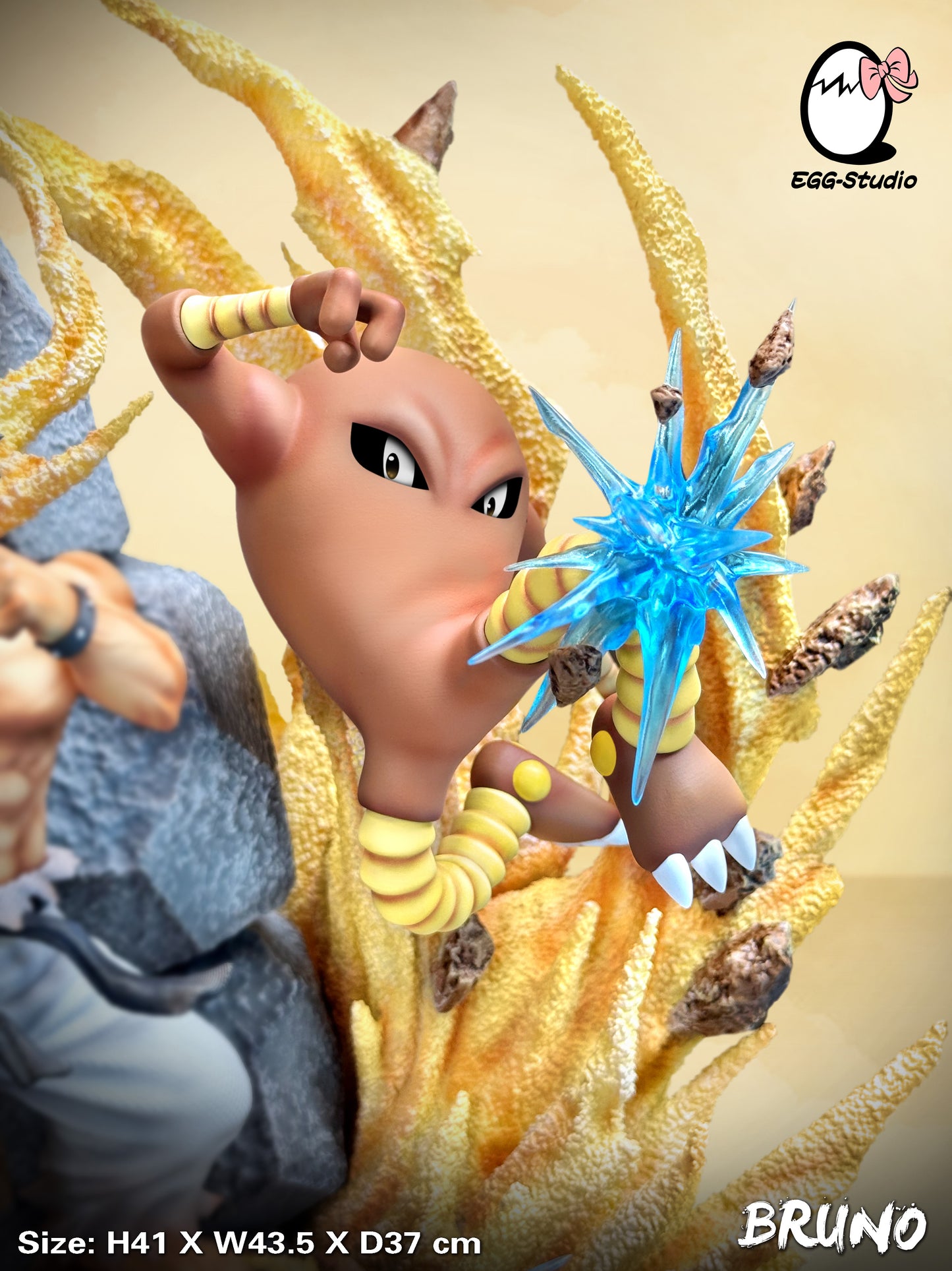 Estatuilla Pokémon | Bruno (Elite Four) | EGG Studio | Tienda Anime | Tico Ofertas EGG Studio
