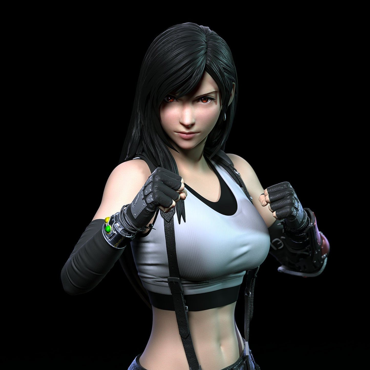 Estatuilla Final Fantasy VII Rebirth | Tifa Lockhart | Solar Studio | Tienda Anime | Tico Ofertas