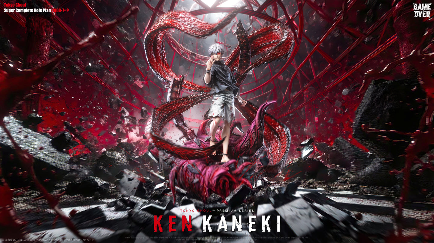 Estatuilla Tokyo Ghoul | Ken Kaneki | Game Over Studio | Tienda Anime | Tico Ofertas Game Over Studio