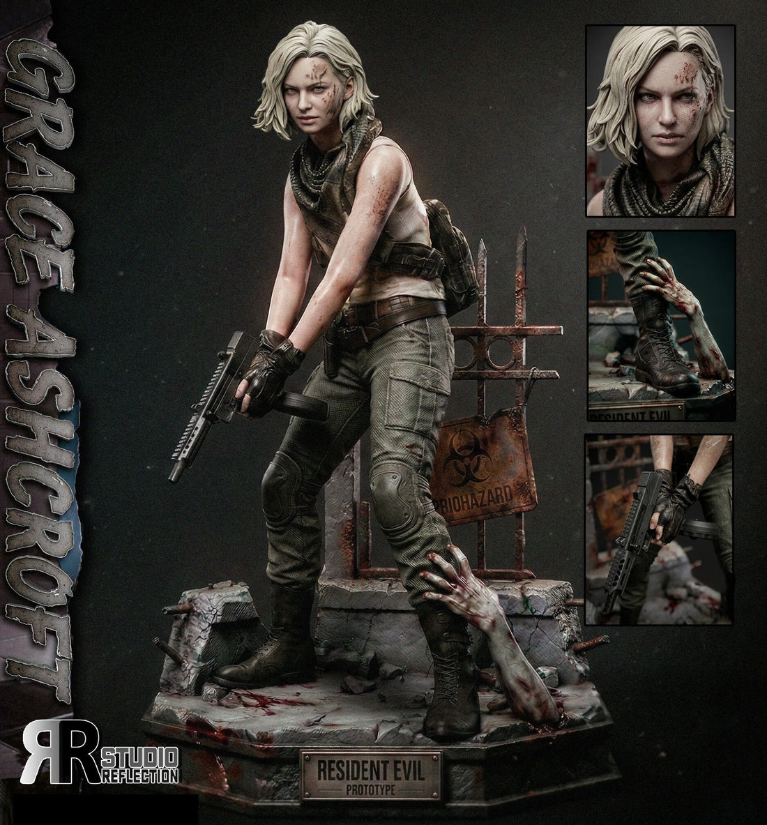 Estatuilla Resident Evil / Biohazard | Grace Ashcroft | Tienda Anime | Tico Ofertas