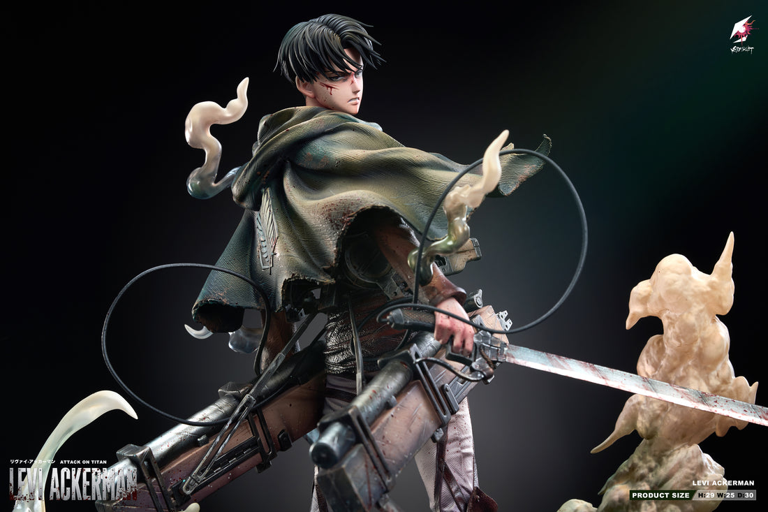 Estatuilla Attack on Titan | Levi Ackerman | Tienda Anime | Tico Ofertas
