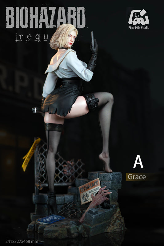 Estatuilla Resident Evil 9 | Grace Ashcroft & Sherry Birkin | Tienda Anime | Tico Ofertas Fine Nib Studio