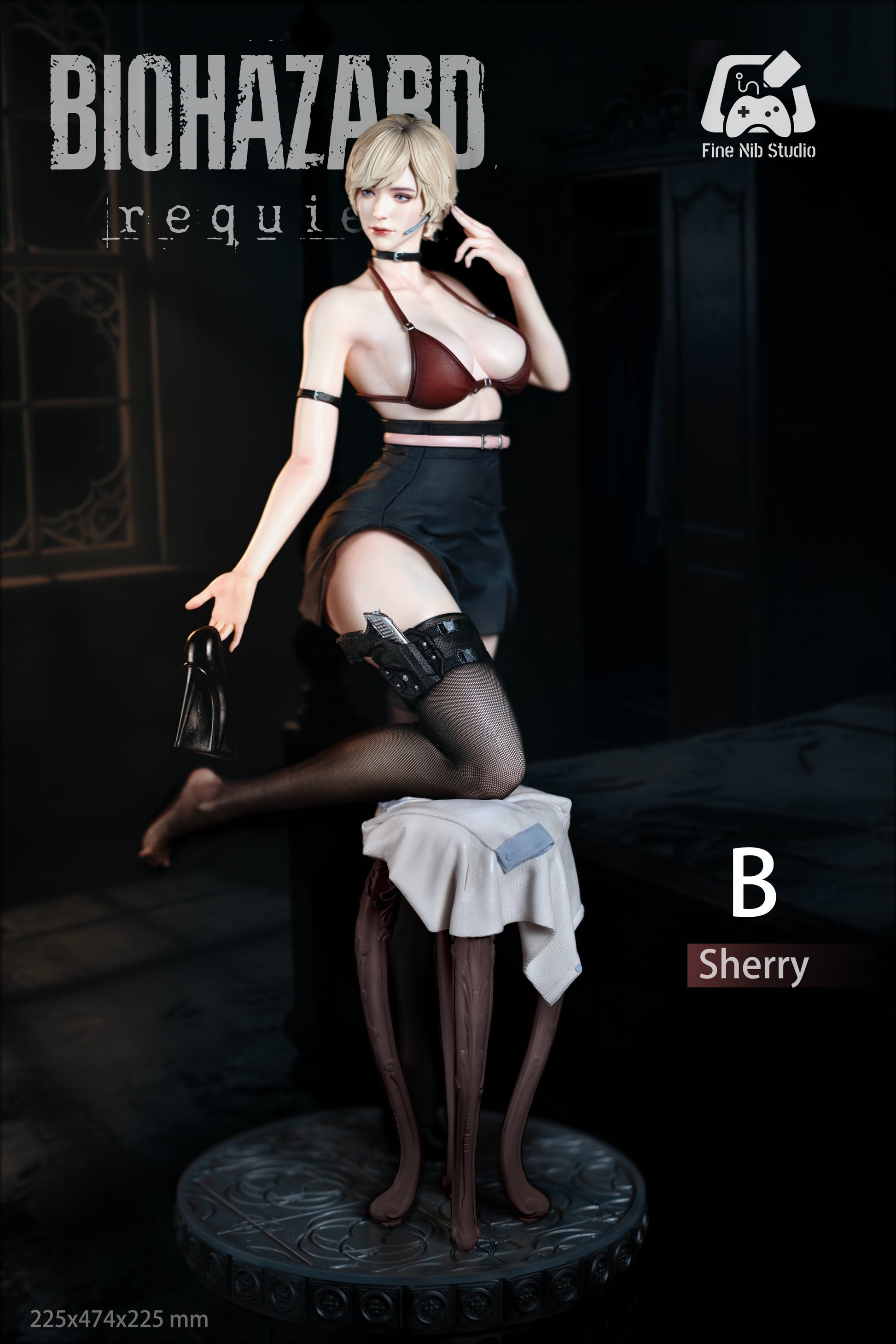 Estatuilla Resident Evil 9 | Grace Ashcroft & Sherry Birkin | Tienda Anime | Tico Ofertas Fine Nib Studio