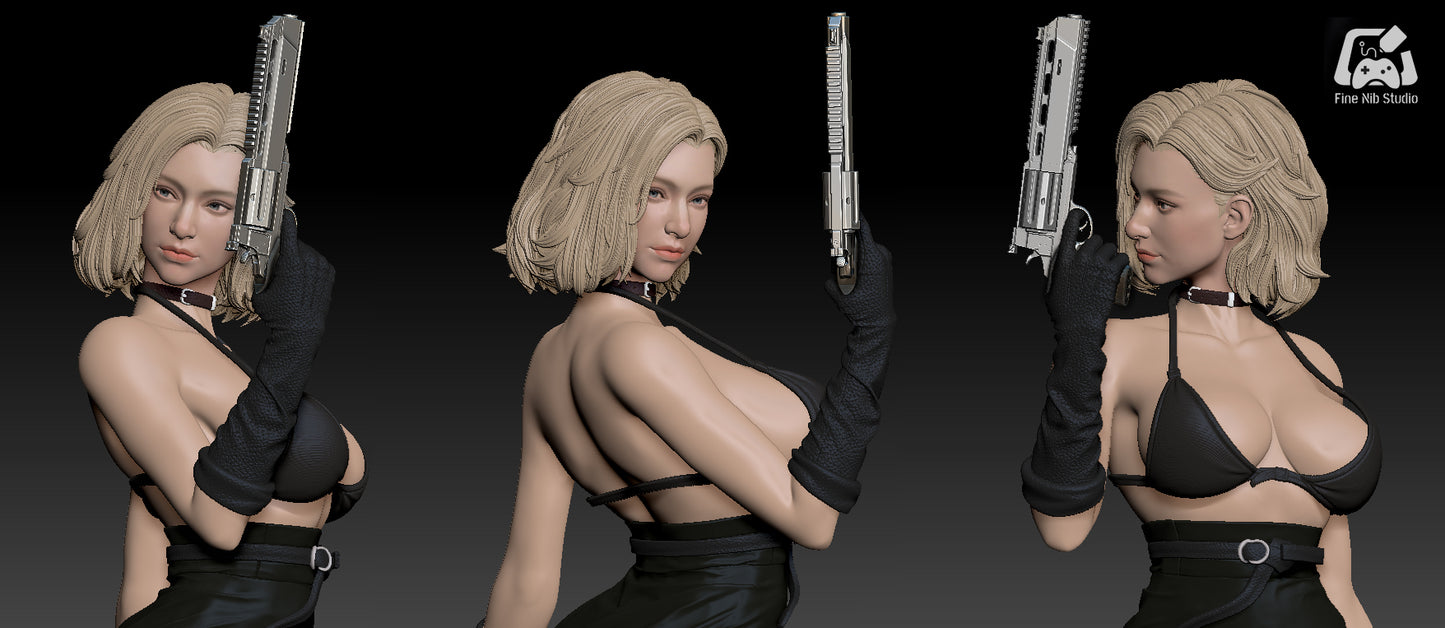 Estatuilla Resident Evil 9 | Grace Ashcroft & Sherry Birkin | Tienda Anime | Tico Ofertas Fine Nib Studio