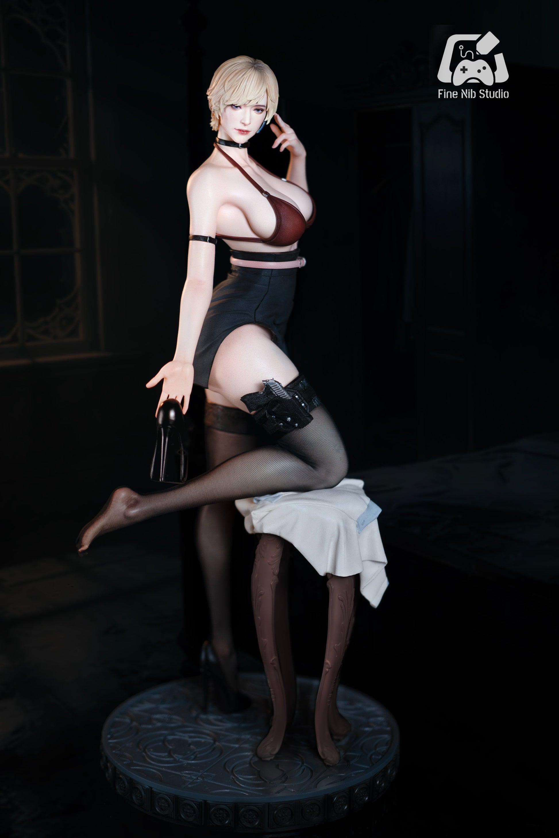Estatuilla Resident Evil 9 | Grace Ashcroft & Sherry Birkin | Tienda Anime | Tico Ofertas Fine Nib Studio