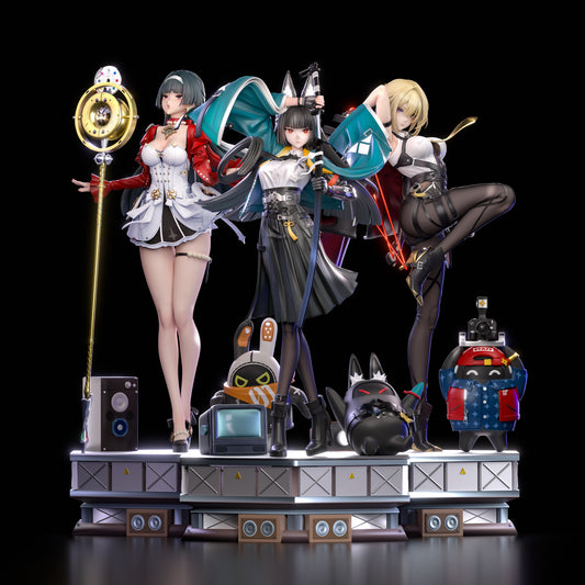 Estatuilla Zenless Zone Zero | Astra Yao · Hoshimi Miyabi · Evelyn Chevalier | Tienda Anime | Tico Ofertas Hakimi Studio