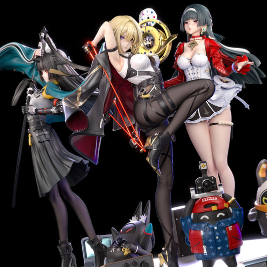 Estatuilla Zenless Zone Zero | Astra Yao · Hoshimi Miyabi · Evelyn Chevalier | Tienda Anime | Tico Ofertas Hakimi Studio