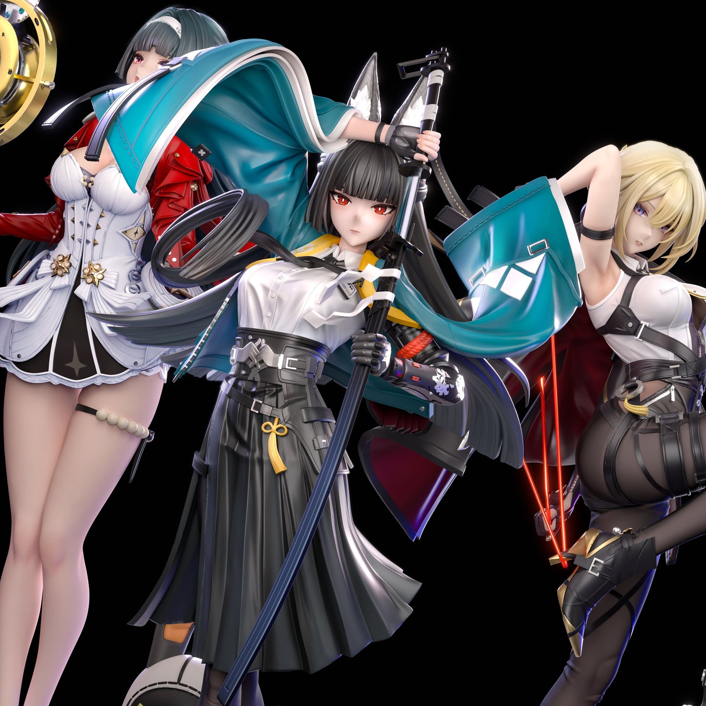 Estatuilla Zenless Zone Zero | Astra Yao · Hoshimi Miyabi · Evelyn Chevalier | Tienda Anime | Tico Ofertas Hakimi Studio