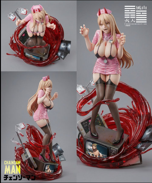 Estatuilla Chainsaw Man | Power – Nurse Ver. | Tienda Anime | Tico Ofertas Feng Shan Huo Tian Studio