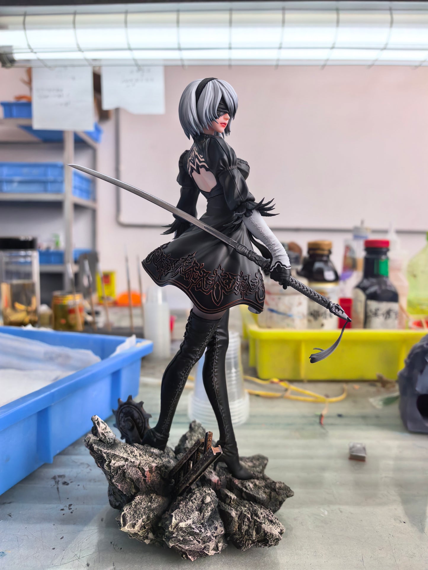Estatuilla  NieR:Automata | 2B 2.0 | Tienda Anime | Tico Ofertas Imagination Studio