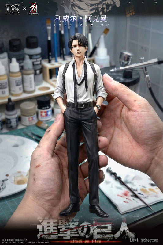 Figura Attack on Titan | Levi Ackerman | DS Studio x SUPER HERO Studio | Tienda Anime | Tico Ofertas DS Studio x SUPER HERO Studio