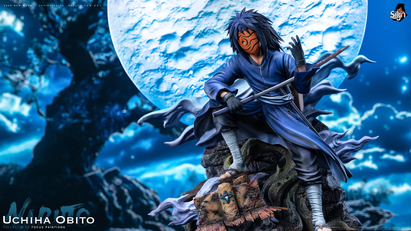 Estatuilla Naruto | Uchiha Obito | Sign Studio | Tienda Anime | Tico Ofertas Sign Studio