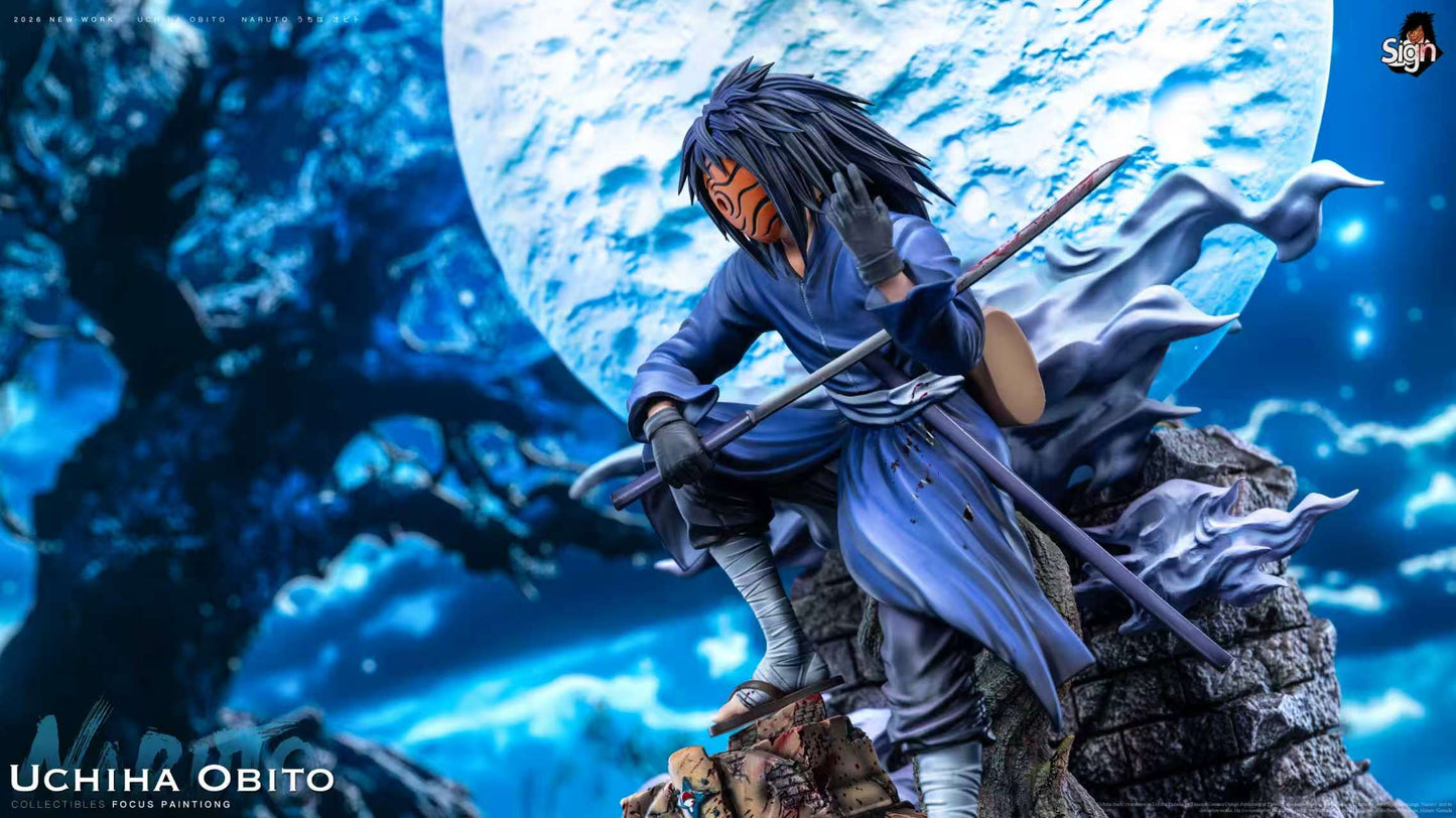Estatuilla Naruto | Uchiha Obito | Sign Studio | Tienda Anime | Tico Ofertas Sign Studio