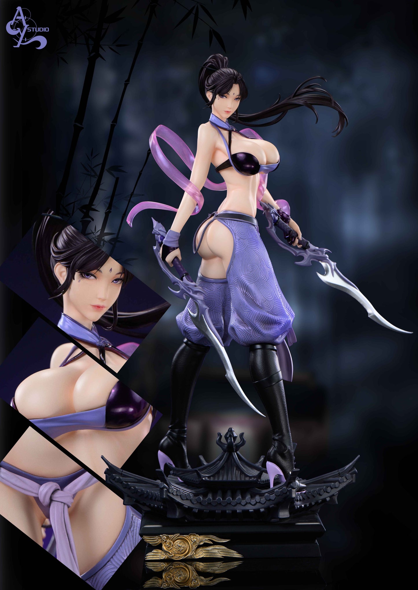 Estatuilla Qingdai & Zichen | ACY Studio | Tienda Anime | Tico Ofertas
