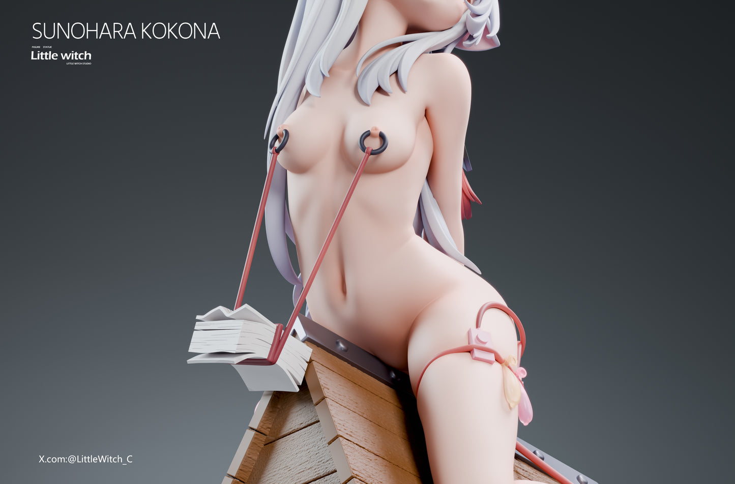 Estatuilla Blue Archive | Sunohara Kokona | Little Witch Studio | Tienda Anime | Tico Ofertas