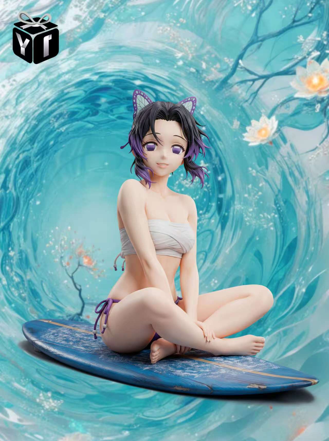 Estatuilla Demon Slayer | Shinobu Kocho (Swimsuit) | YI Studio | Tienda Anime | Tico Ofertas
