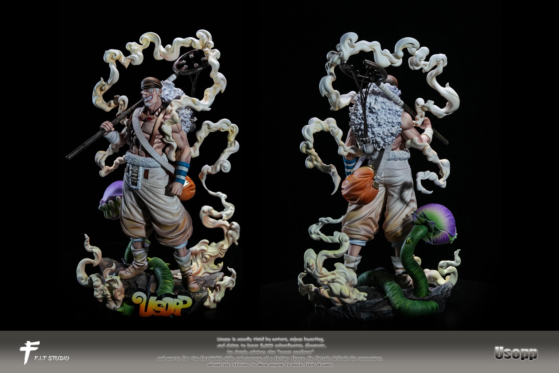 Estatuilla One Piece | Usopp (Nika Form) | F.I.T Studio | Tienda Anime | Tico Ofertas F.I.T Studio