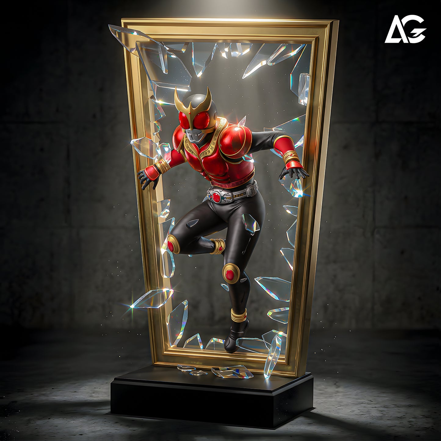 Estatuilla Kamen Rider | Kamen Rider Kuuga | AGC Studio | Tienda Anime | Tico Ofertas AGC Studio