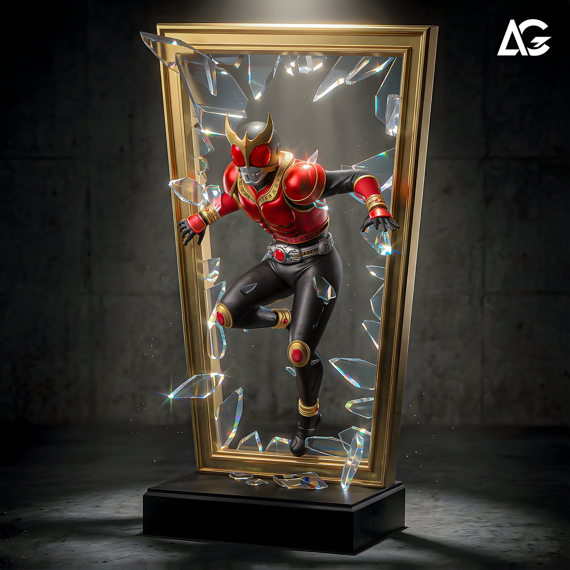 Estatuilla Kamen Rider | Kamen Rider Kuuga | AGC Studio | Tienda Anime | Tico Ofertas AGC Studio