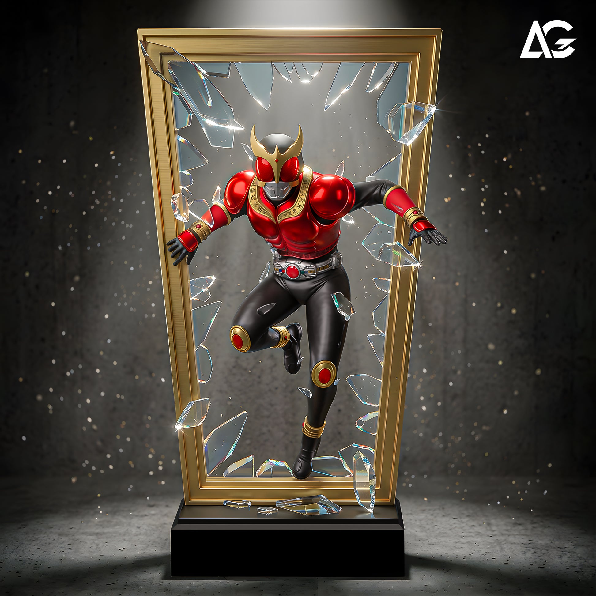 Estatuilla Kamen Rider | Kamen Rider Kuuga | AGC Studio | Tienda Anime | Tico Ofertas AGC Studio