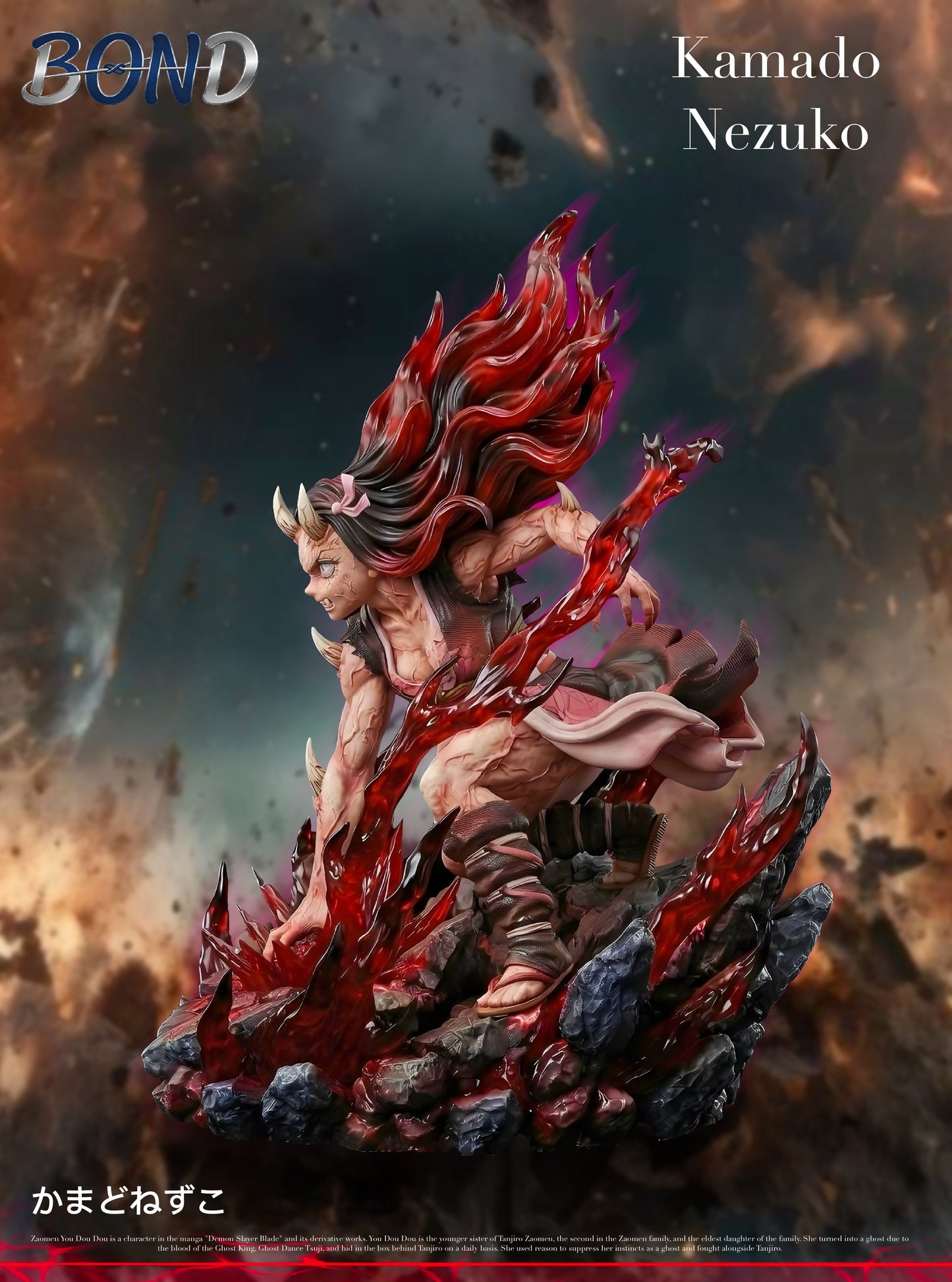 Estatuilla Demon Slayer | Nezuko Kamado | BOND Studio | Tienda Anime | Tico Ofertas BOND Studio