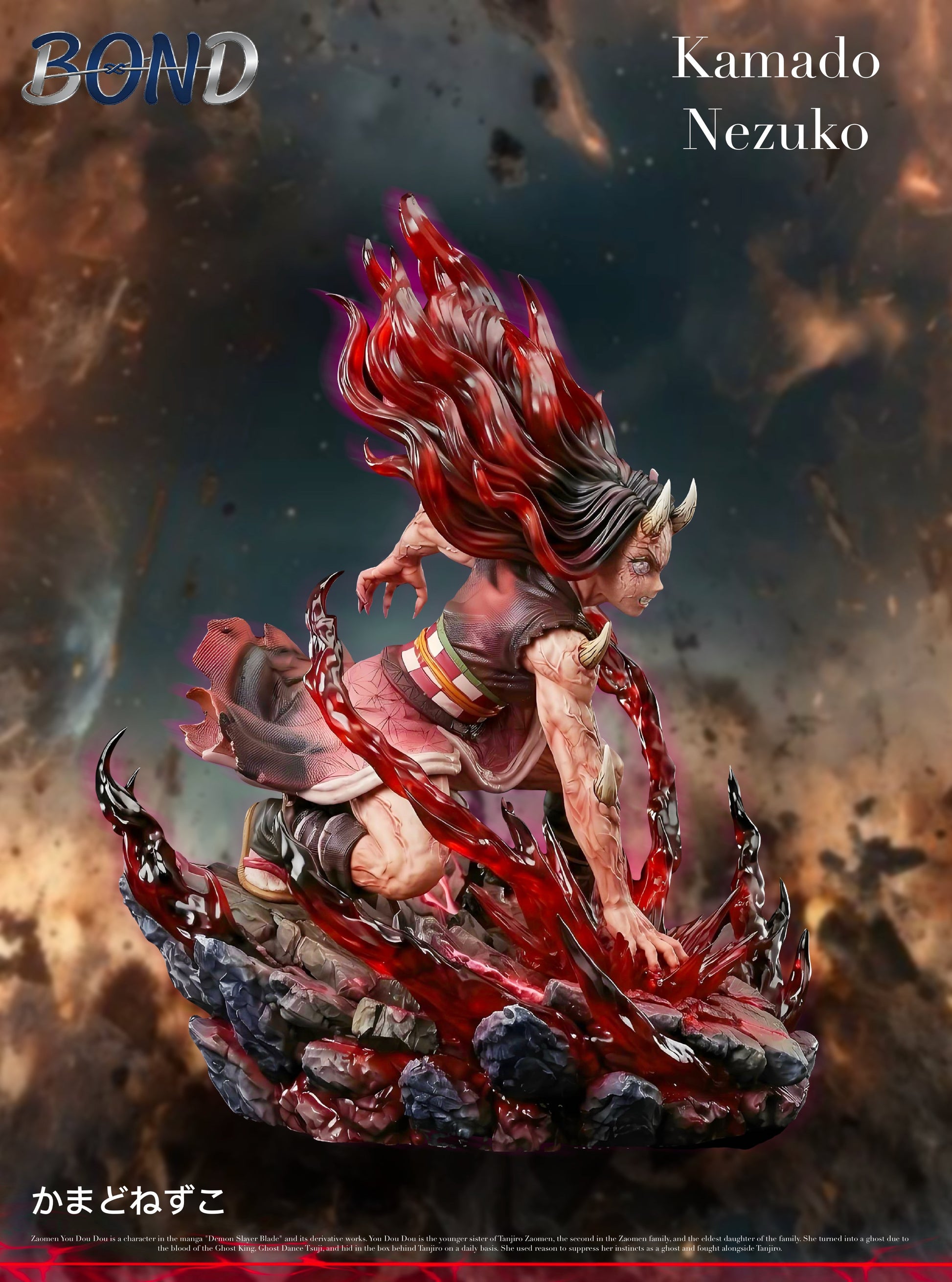 Estatuilla Demon Slayer | Nezuko Kamado | BOND Studio | Tienda Anime | Tico Ofertas BOND Studio