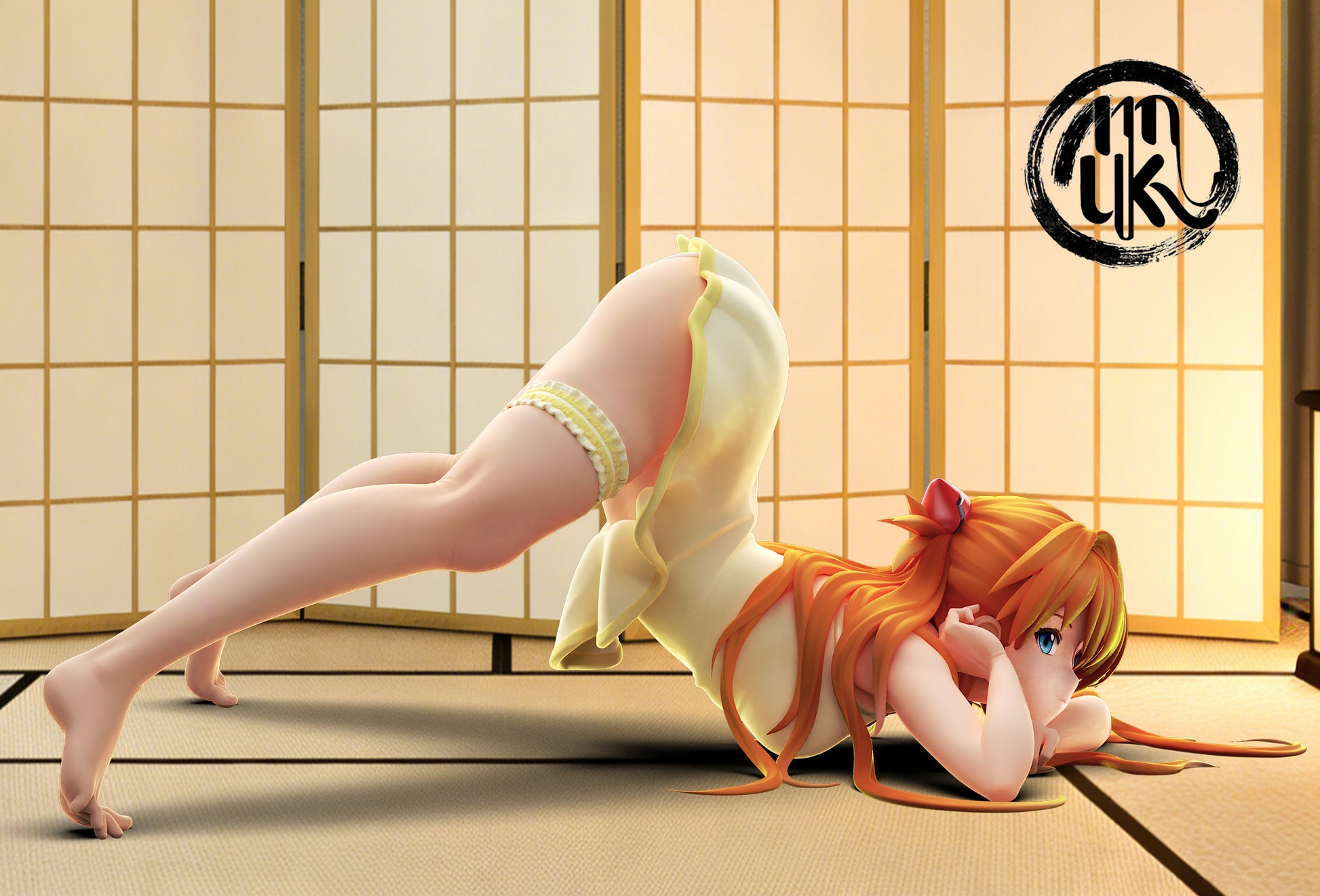 Estatuilla Neon Genesis Evangelion | Soryu Asuka Langley | MoKu Studio | Tienda Anime | Tico Ofertas YI Studio