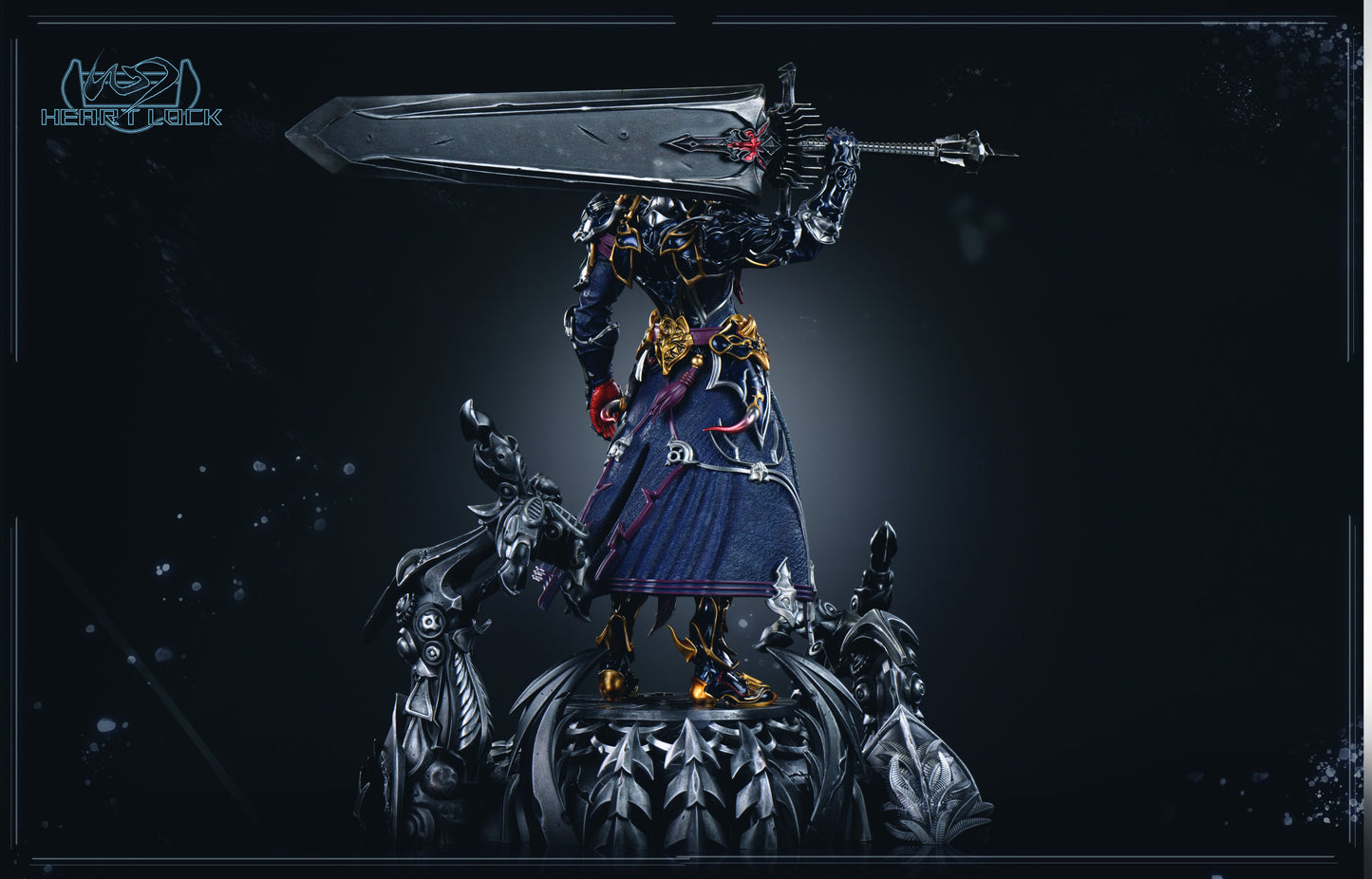 Estatuilla  Final Fantasy | Dark Knight | Heart Lock Studio | Tienda Anime | Tico Ofertas