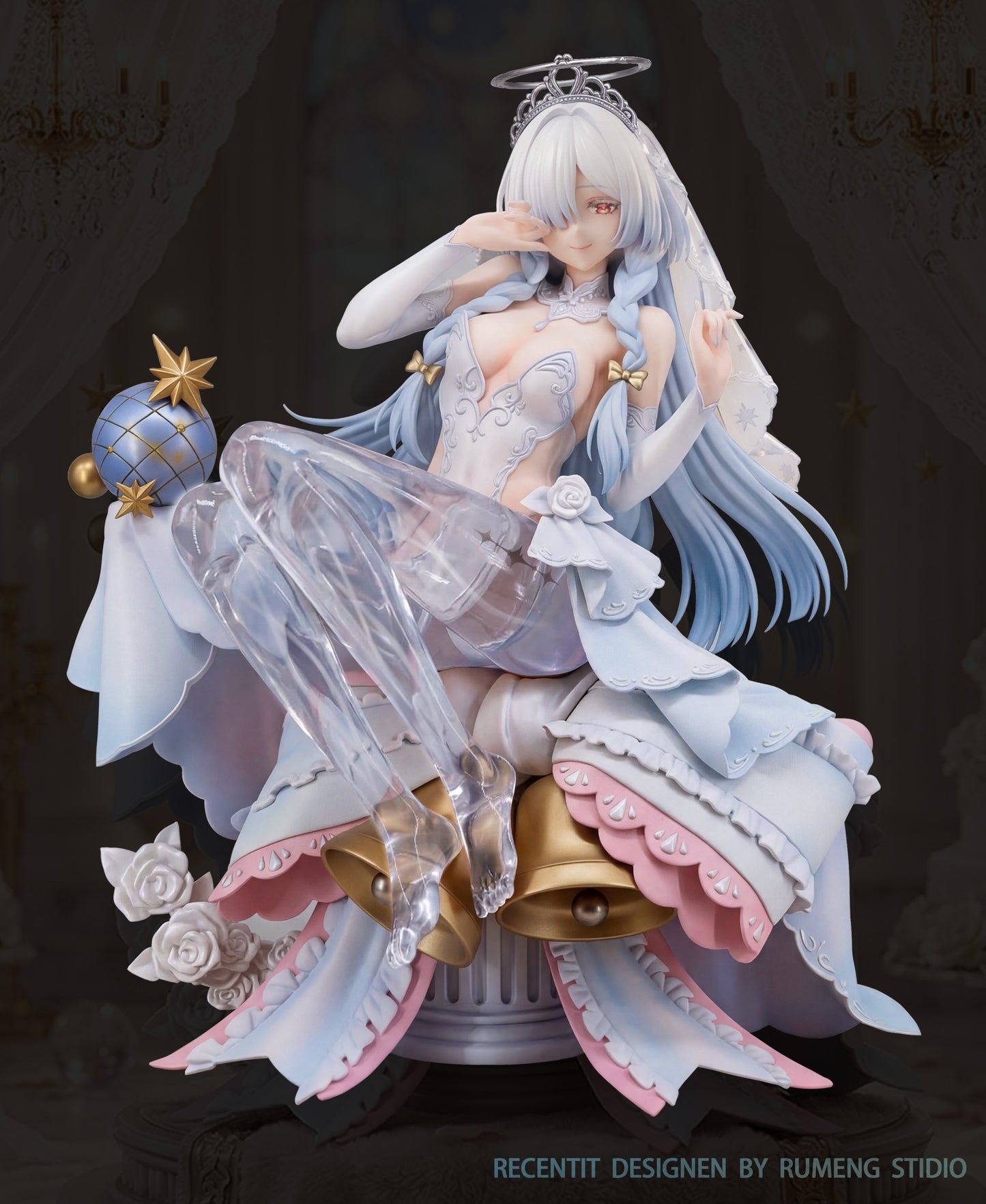 Estatuilla Wuthering Waves | Mornye (Wedding Dress Ver.) | Rumeng Studio | Tienda Anime | Tico Ofertas