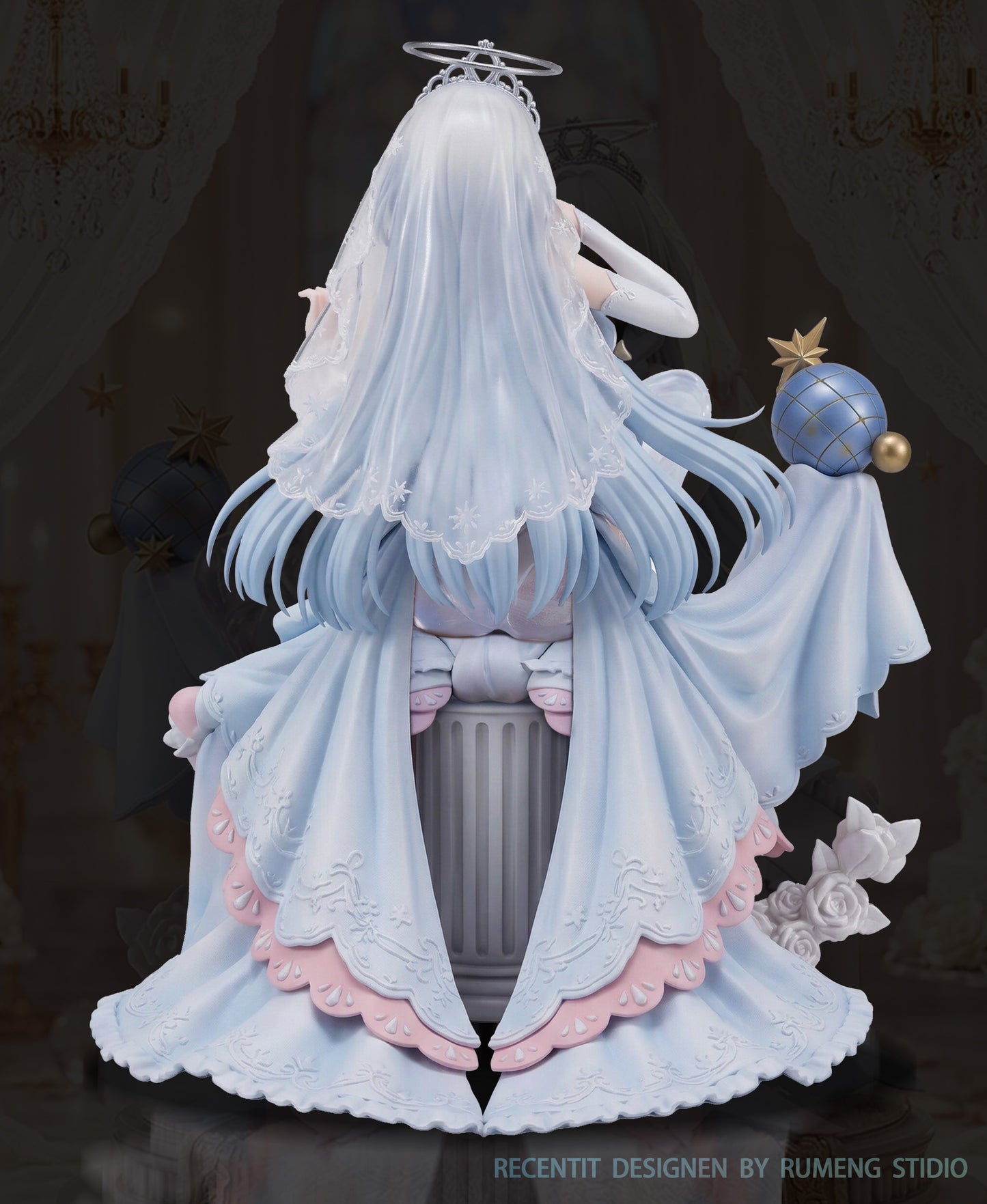 Estatuilla Wuthering Waves | Mornye (Wedding Dress Ver.) | Rumeng Studio | Tienda Anime | Tico Ofertas