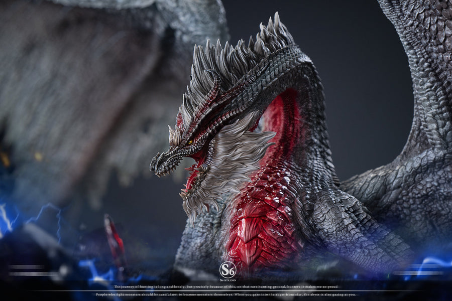 Estatuilla Monster Hunter | White Fatalis | S6 Studio | Tienda Anime | Tico Ofertas