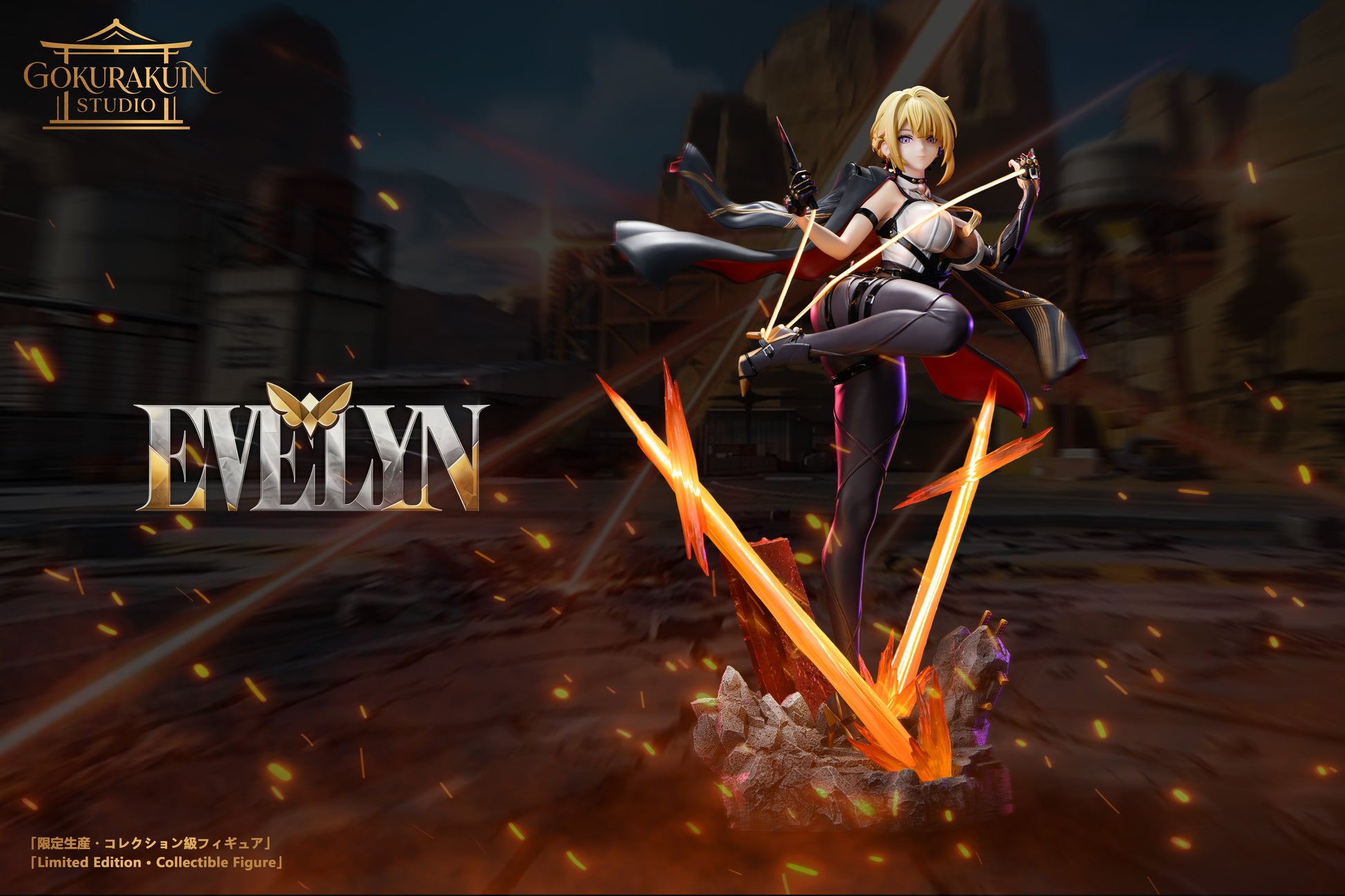 Estatuilla Zenless Zone Zero | Evelyn Chevalier | Gokurakuin Studio | Tienda Anime | Tico Ofertas Gokurakuin Studio