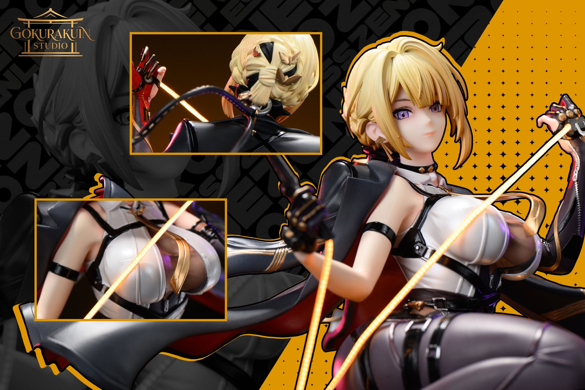 Estatuilla Zenless Zone Zero | Evelyn Chevalier | Gokurakuin Studio | Tienda Anime | Tico Ofertas Gokurakuin Studio