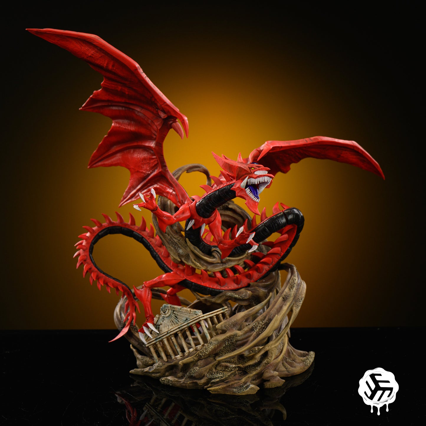 Estatuilla Yu-Gi-Oh! | Slifer the Sky Dragon | Three Studio | Tienda Anime | Tico Ofertas Three Studio
