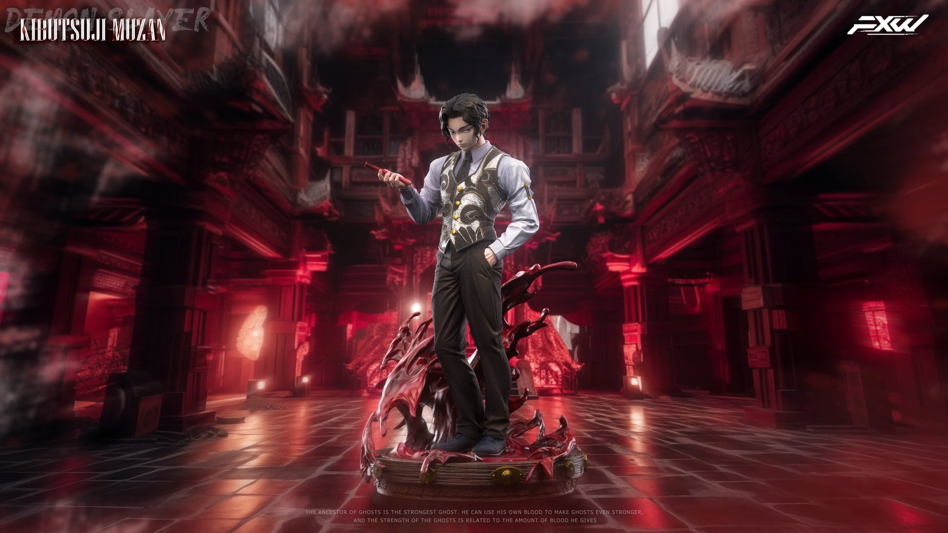 Estatuilla Demon Slayer | Muzan Kibutsuji | FXW Studio | Tienda Anime | Tico Ofertas FXW Studio