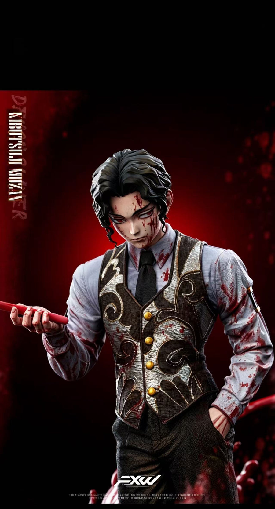 Estatuilla Demon Slayer | Muzan Kibutsuji | FXW Studio | Tienda Anime | Tico Ofertas