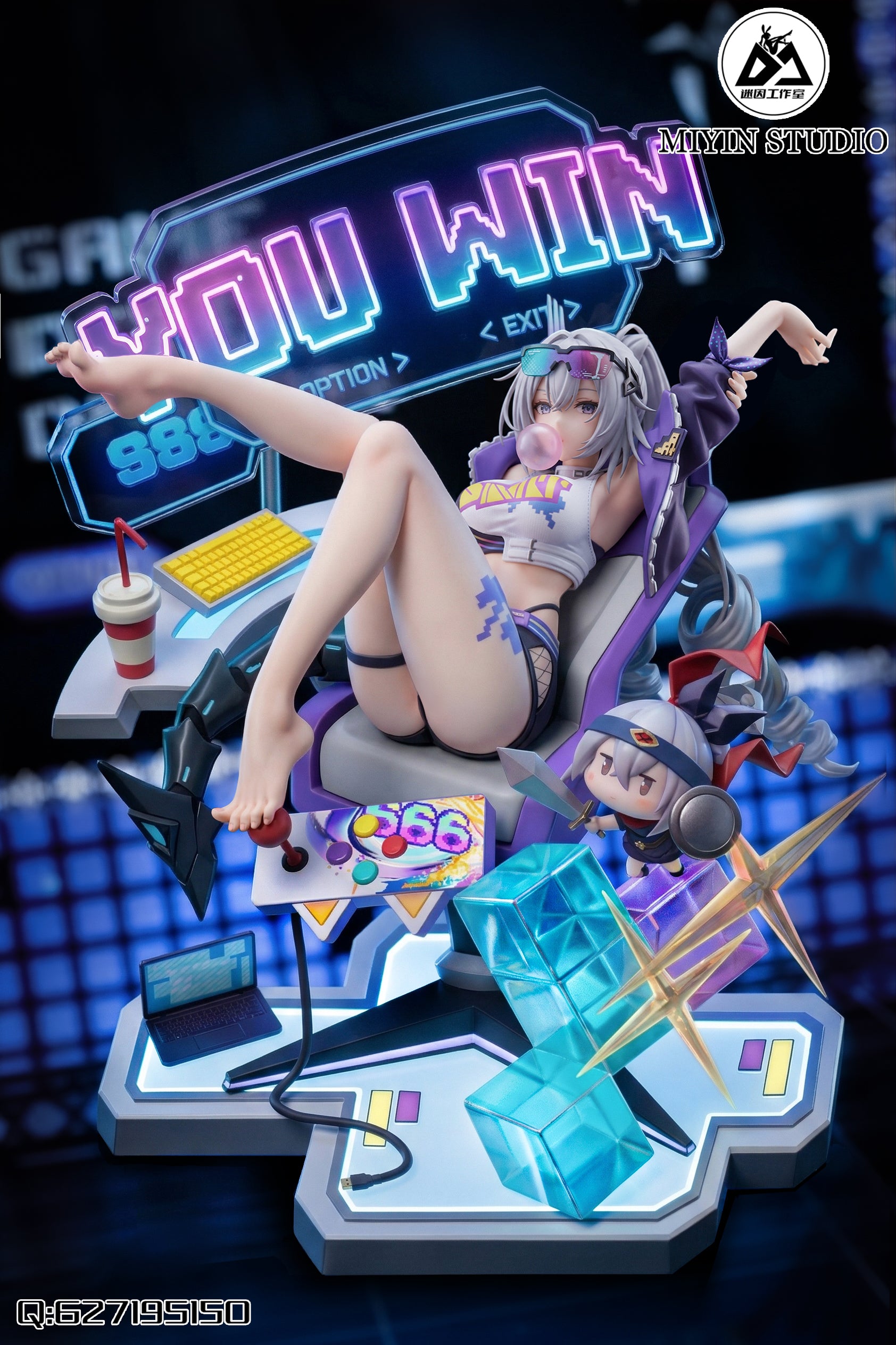 Estatuilla Honkai: Star Rail | Silver Wolf | Mi Yin Studio | Tienda Anime | Tico Ofertas Mi Yin Studio