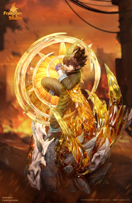 Estatuilla Katekyo Hitman Reborn! | Tsunayoshi Sawada | Freedom Studio | Tienda Anime | Tico Ofertas Freedom Studio