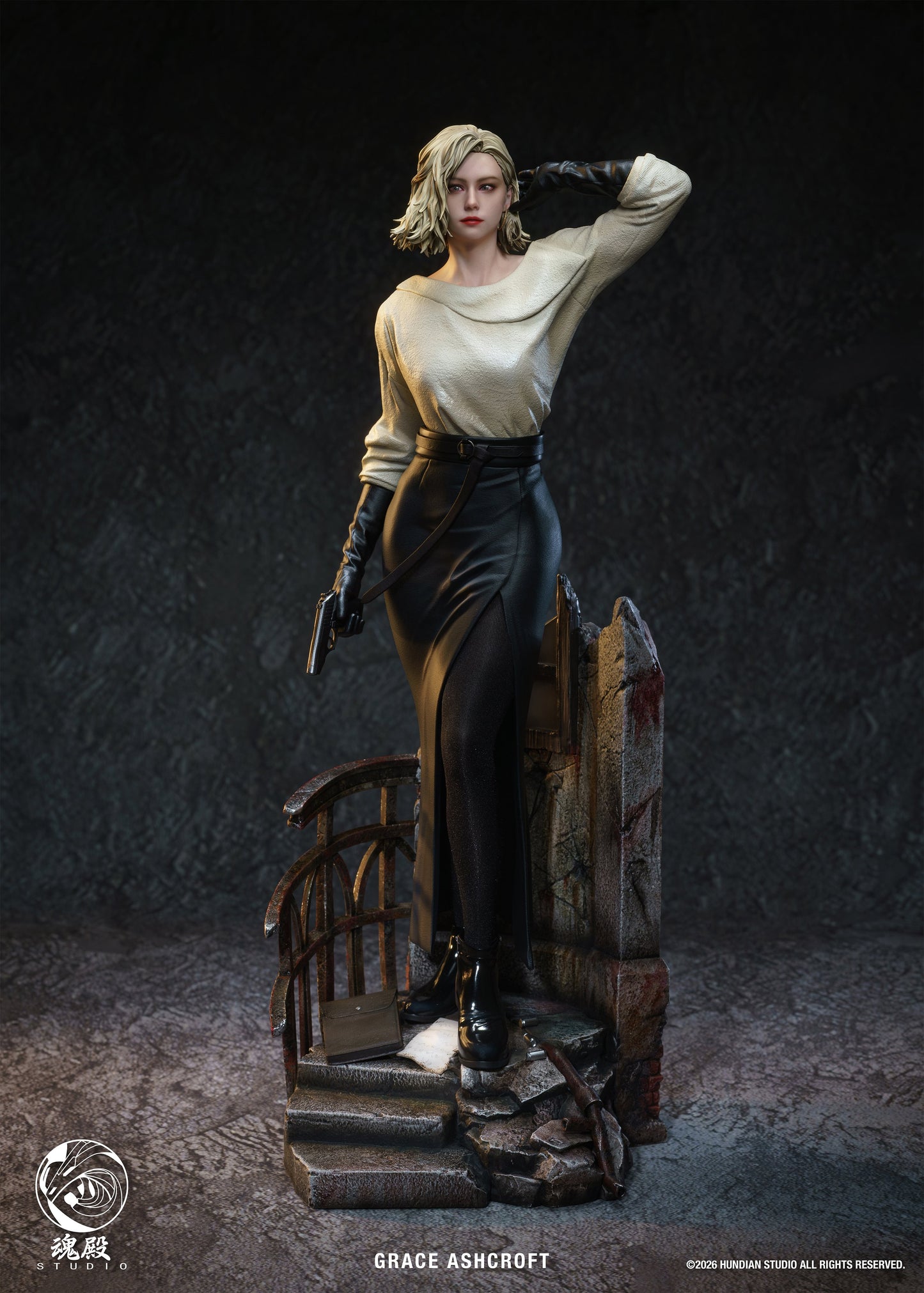 Estatuilla Resident Evil 9 | Grace Ashcroft | HunDian Studio | Tienda Anime | Tico Ofertas HunDian Studio