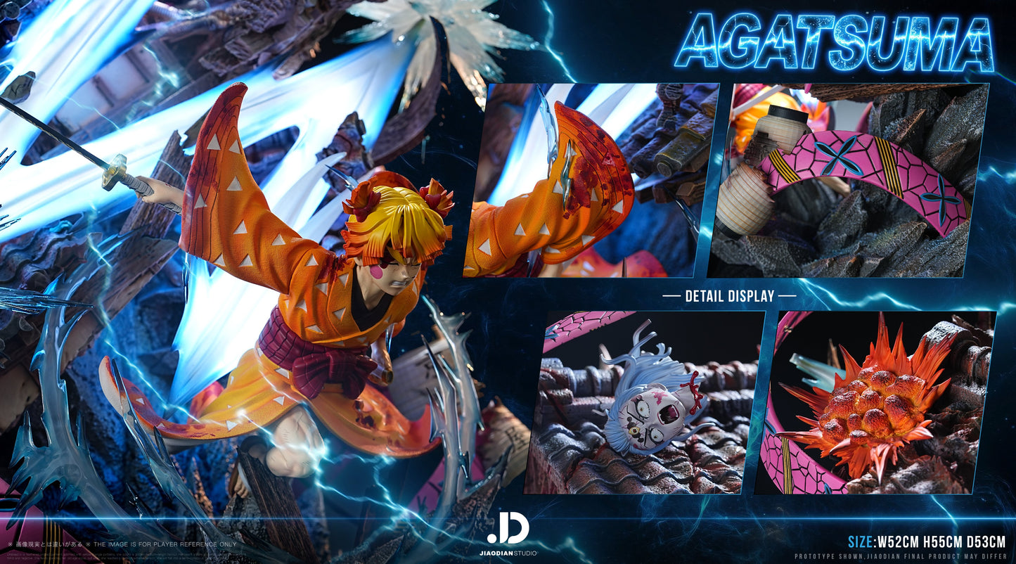 Estatuilla Demon Slayer | Zenitsu Agatsuma vs Daki | JIAO DIAN Studio | Tienda Anime Costa Rica | Tico Ofertas JIAO DIAN Studio