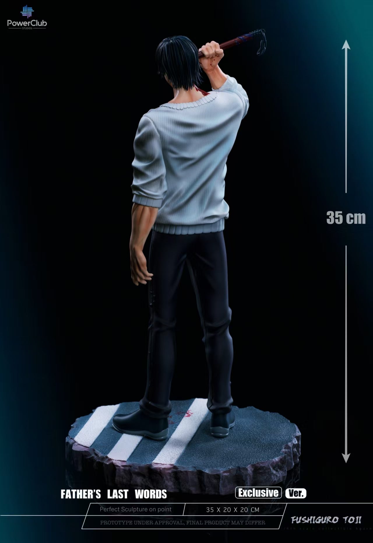 Estatuilla Jujutsu Kaisen | Toji Fushiguro | PowerClub Studio | Tienda Anime Costa Rica | Tico Ofertas PowerClub Studio