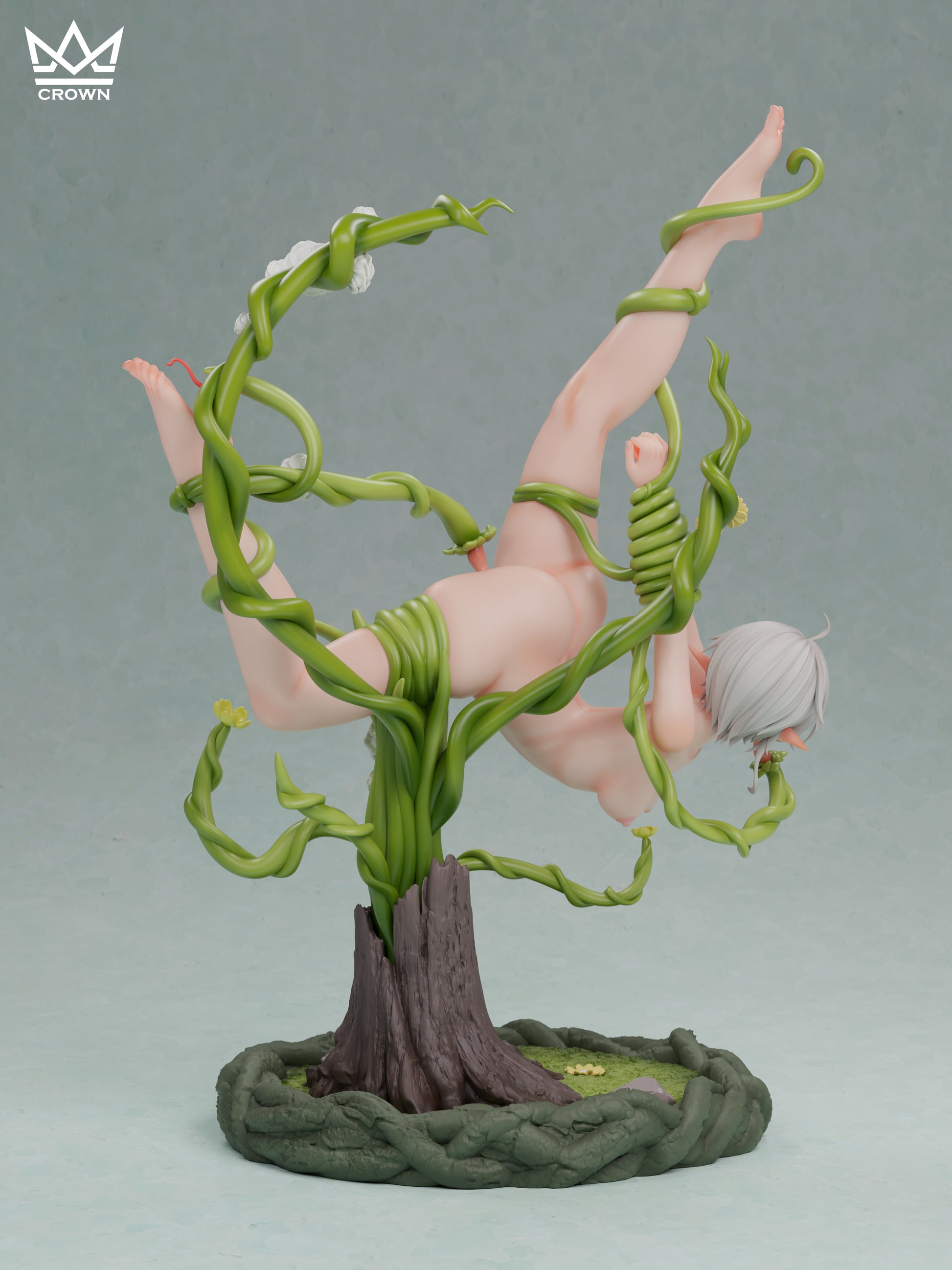 Estatuilla Mushoku Tensei: Jobless Reincarnation | Sylphiette Greyrat (VS Tentacles) | Crown Studio | Tienda Anime | Tico Ofertas Crown Studio