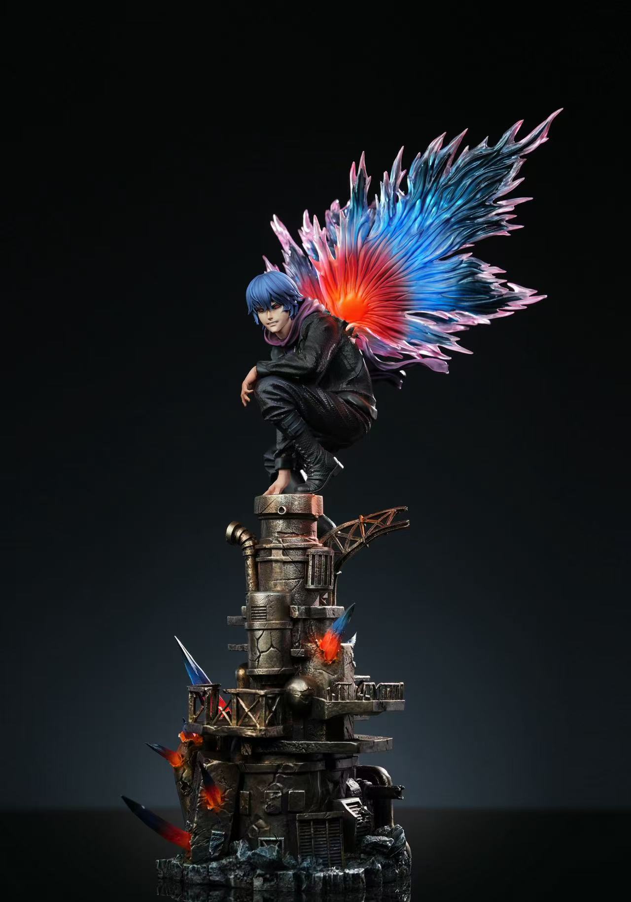 Estatuilla Tokyo Ghoul | Ayato Kirishima | Damocles Studio | Tienda Anime | Tico Ofertas Damocles Studio