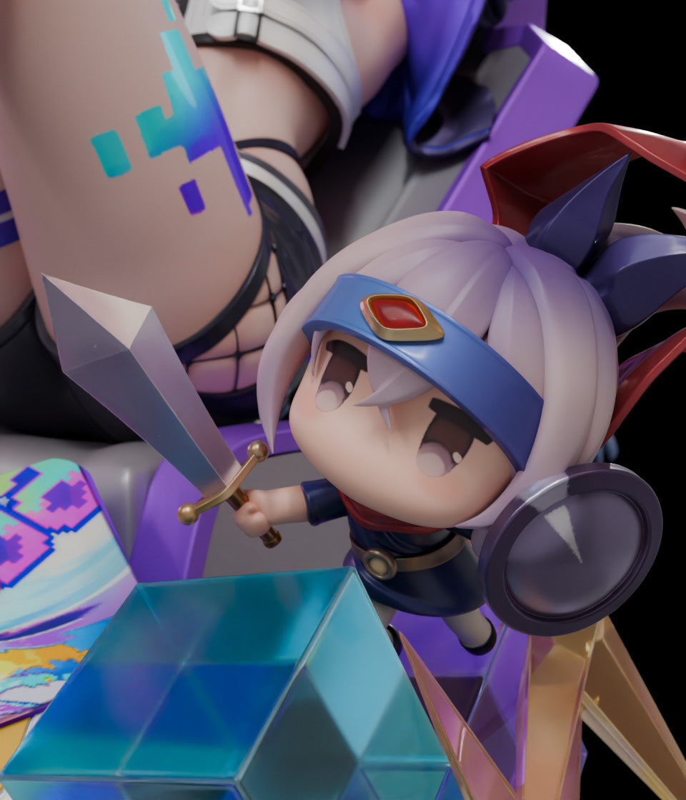 Estatuilla Honkai: Star Rail | Silver Wolf | Mi Yin Studio | Tienda Anime | Tico Ofertas Mi Yin Studio