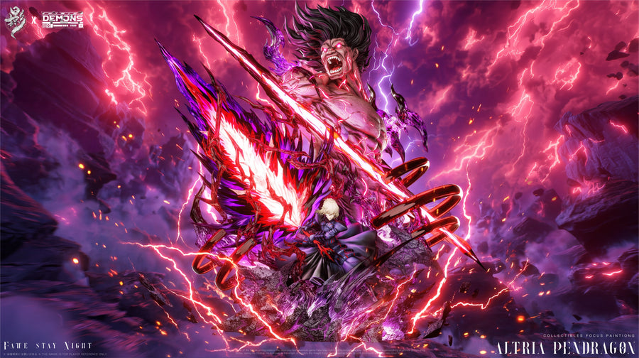 Estatuilla Fate Series | Saber Artoria Pendragon Alter | Lue Ying Studio X DEMONS Studio | Tienda Anime Costa Rica | Tico Ofertas