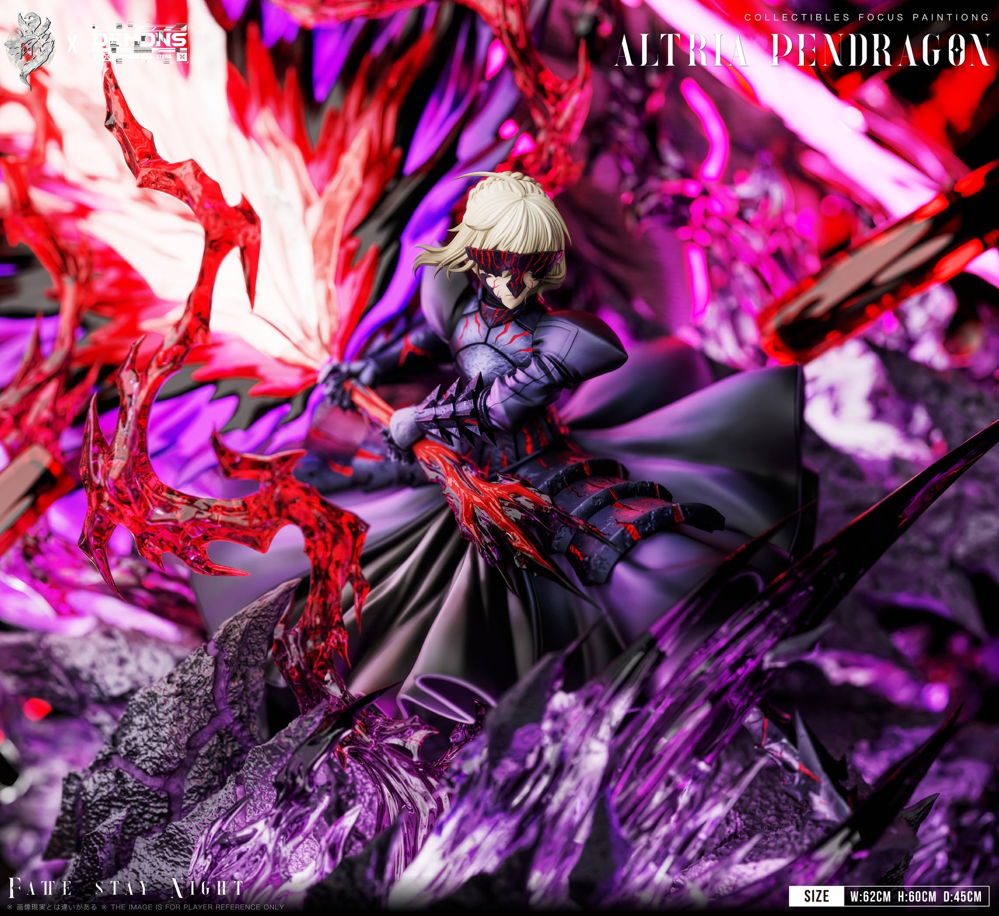Estatuilla Fate Series | Saber Artoria Pendragon Alter | Lue Ying Studio X DEMONS Studio | Tienda Anime Costa Rica | Tico Ofertas Lue Ying Studio X DEMONS Studio