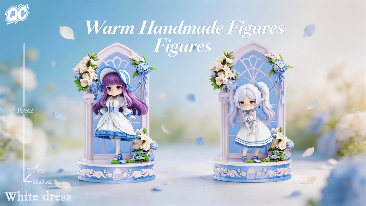 Estatuilla Frieren: Beyond Journey’s End | Frieren & Fern | Qi Chen Studio | Tienda Anime Costa Rica | Tico Ofertas Qi Chen Studio